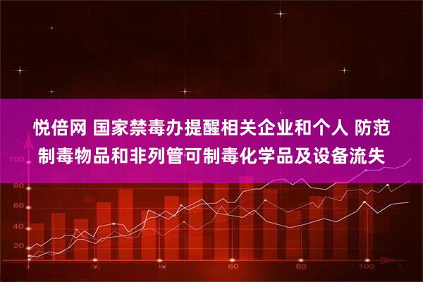 悦倍网 国家禁毒办提醒相关企业和个人 防范制毒物品和非列管可制毒化学品及设备流失